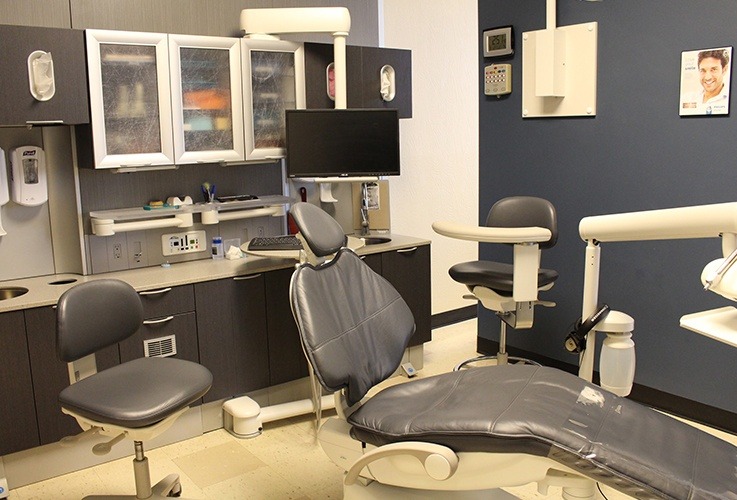 Dental exam room