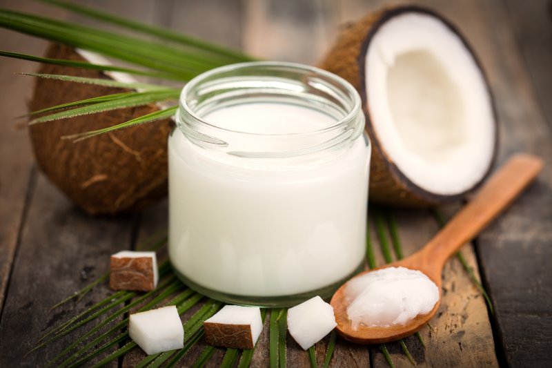 Coconut oil for remedy from dentist in Springfield